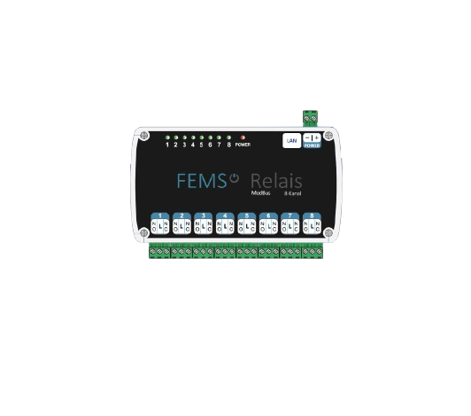 FEMS Relais 8-Kanal TCP FEMS Relais 8-Kanal TCP