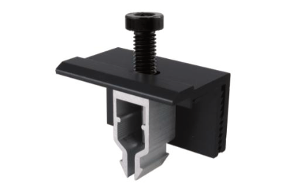 Modulendklemme Clip schwarz 30-35mm