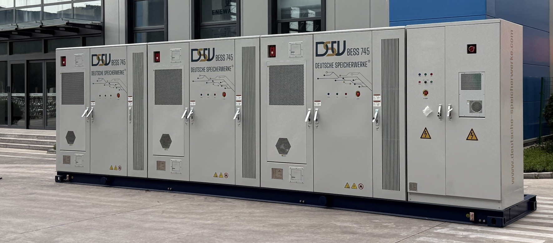 DSW 2,5 MWh Skid