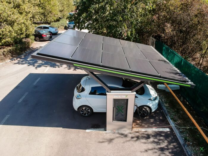 Referenz SolarX Carport Rumänien